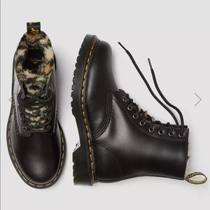 fur lined doc martens
